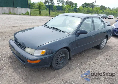 1997 Toyota Corolla Dx из США, поврежденный, VIN 2T1BB02E0VC192187
